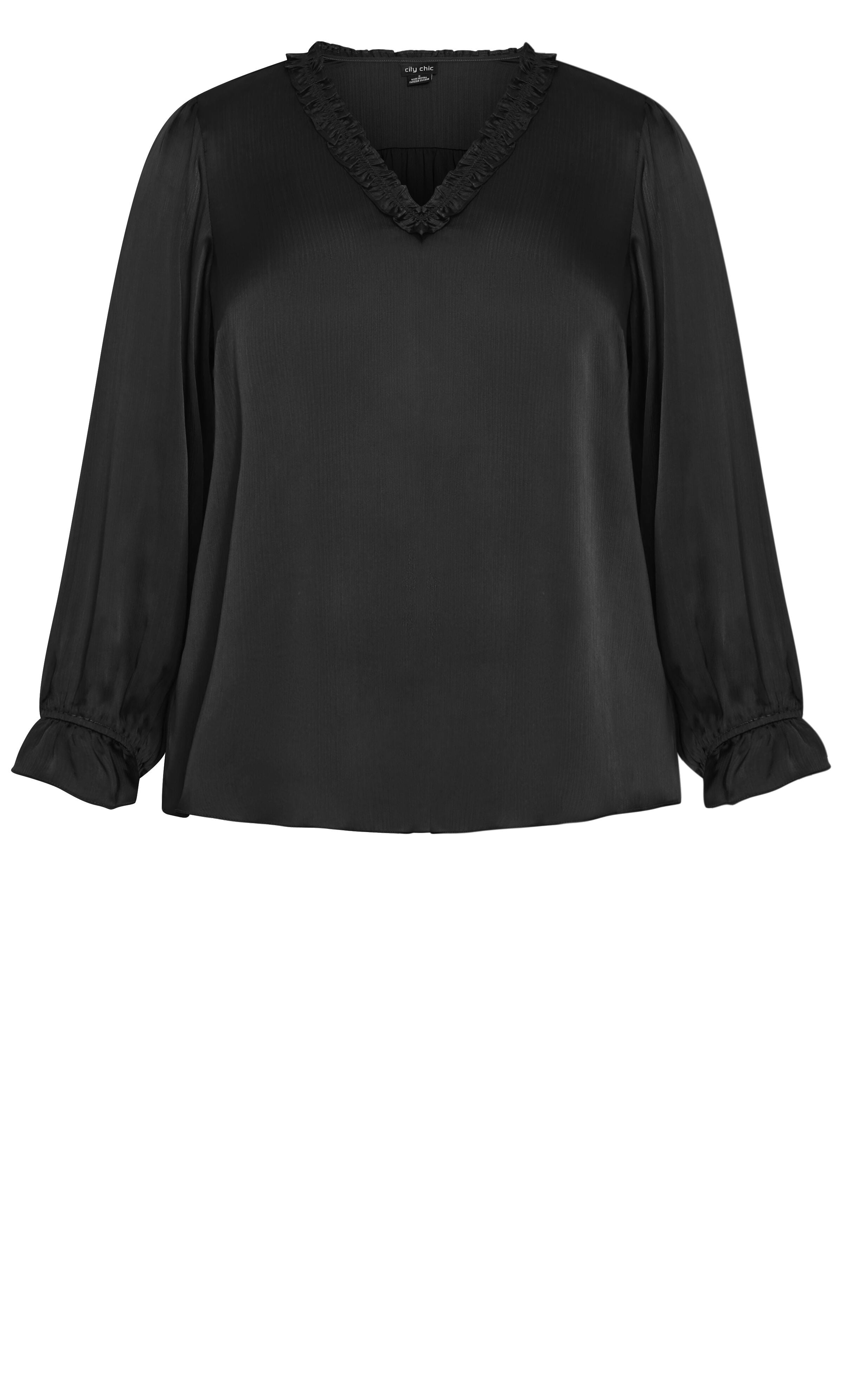 Maia Top - black, BLACK, alternate image number 4