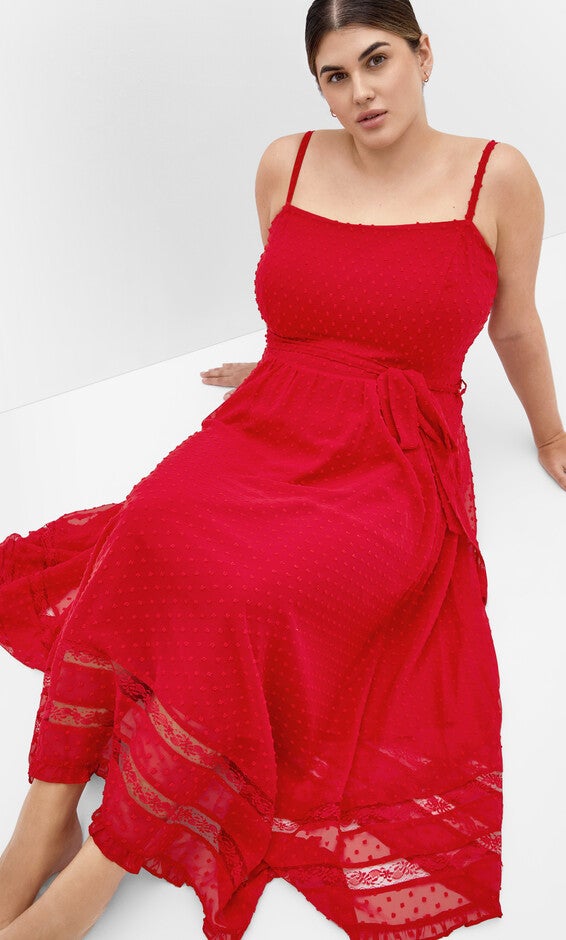 Flirty Nature Dress - red, RED, alternate image number 1