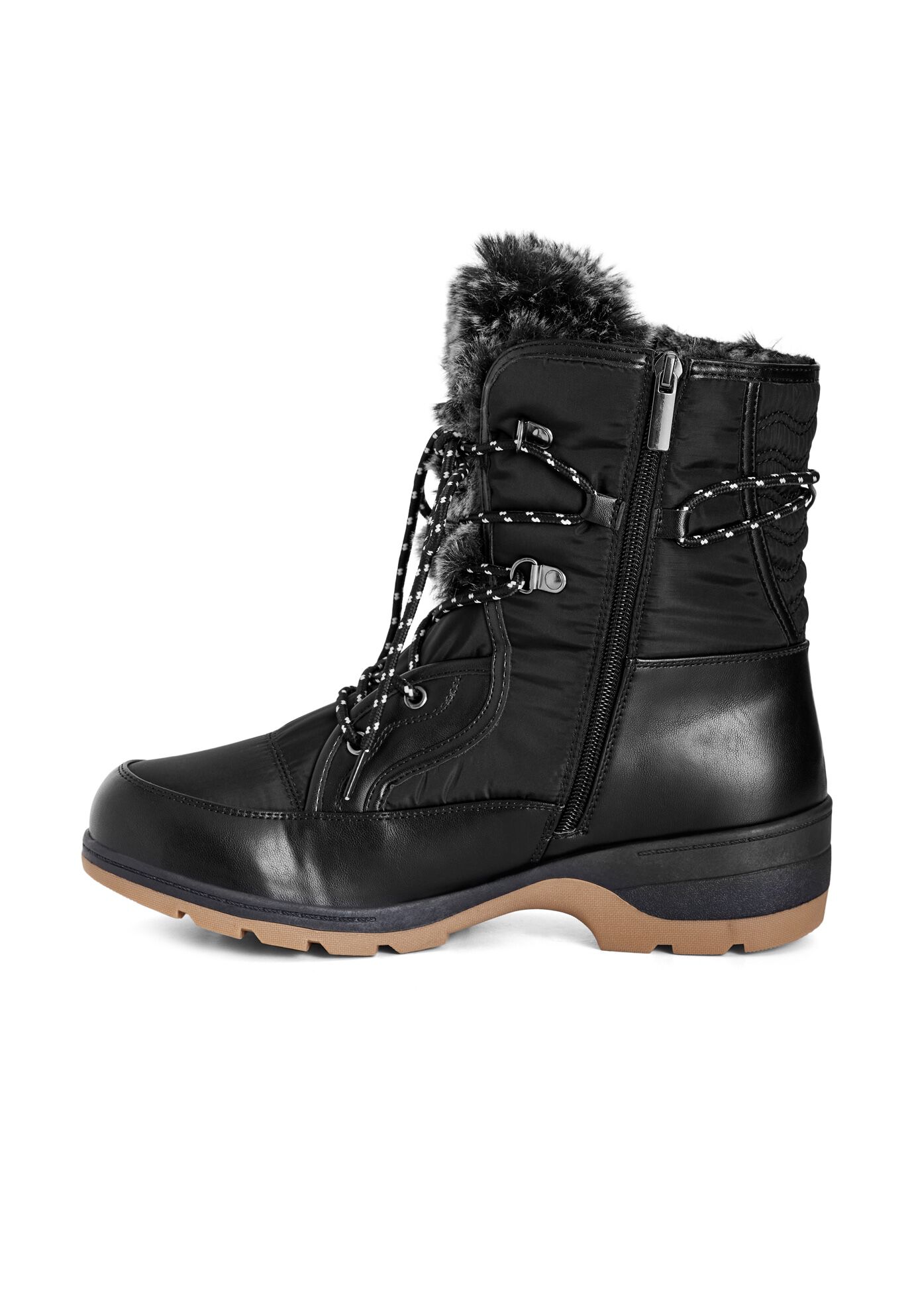 Sonya Cold Weather Boot, BLACK, alternate image number 3