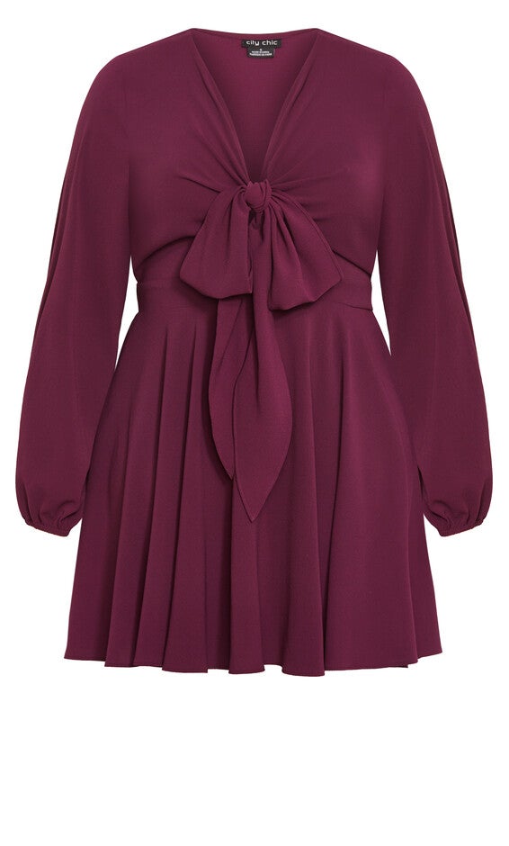 Adelyn Dress - plum, PURPLE, alternate image number null