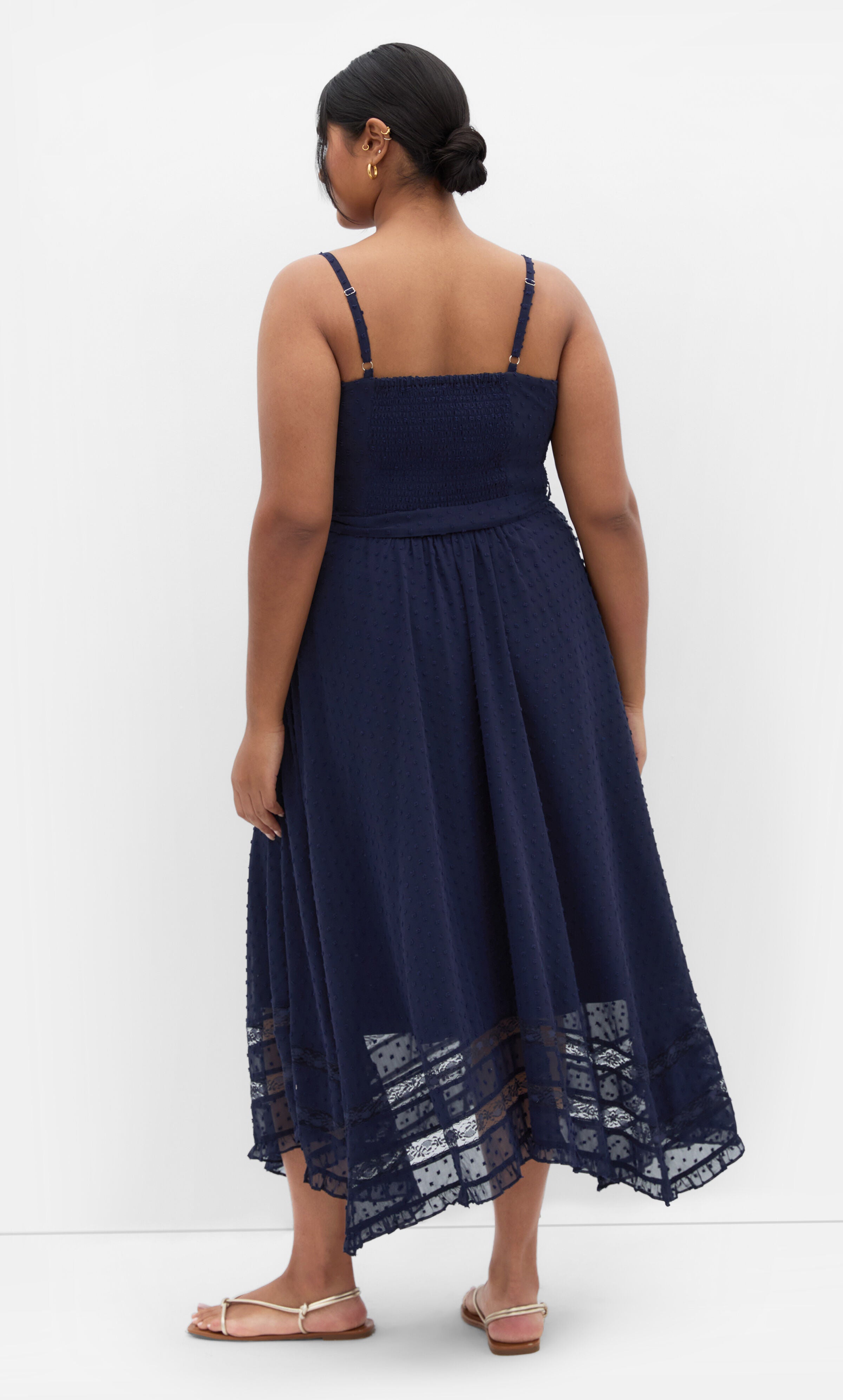 Flirty Nature Dress - navy, BLUE, alternate image number 1