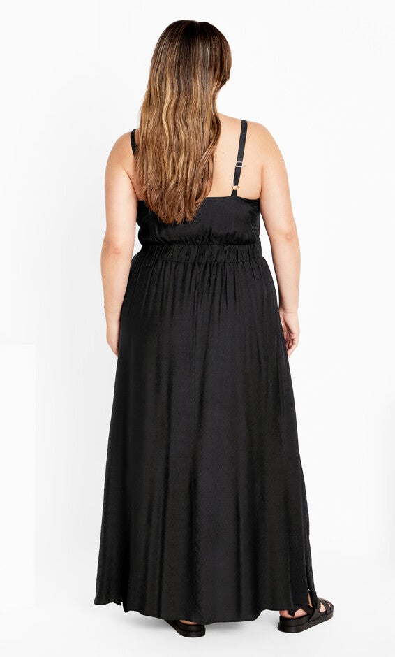 Iman Dress - black, BLACK, alternate image number null