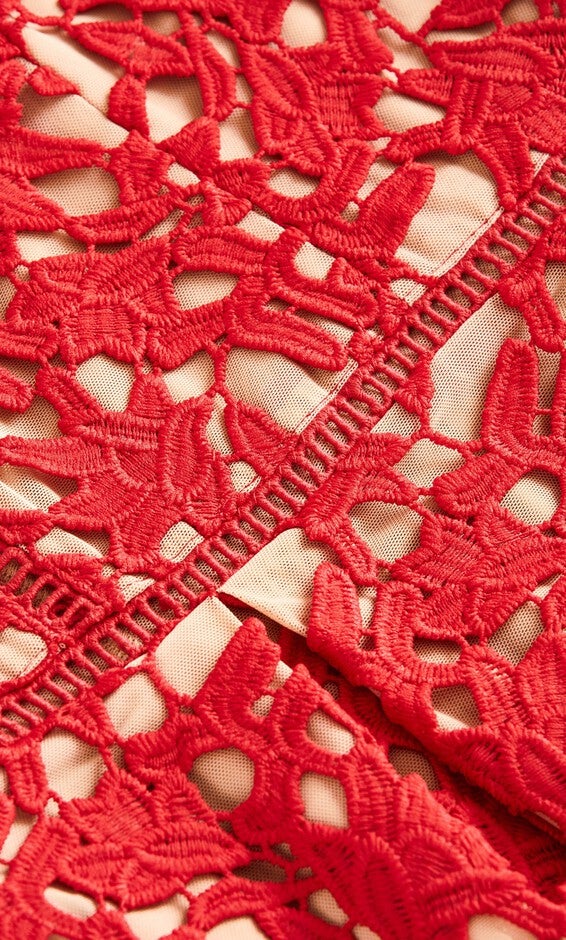 So Fancy Dress - scarlet, RED, alternate image number null