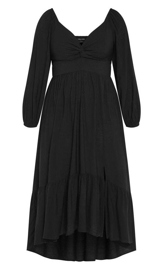 Gracie Dress - black, BLACK, alternate image number 2