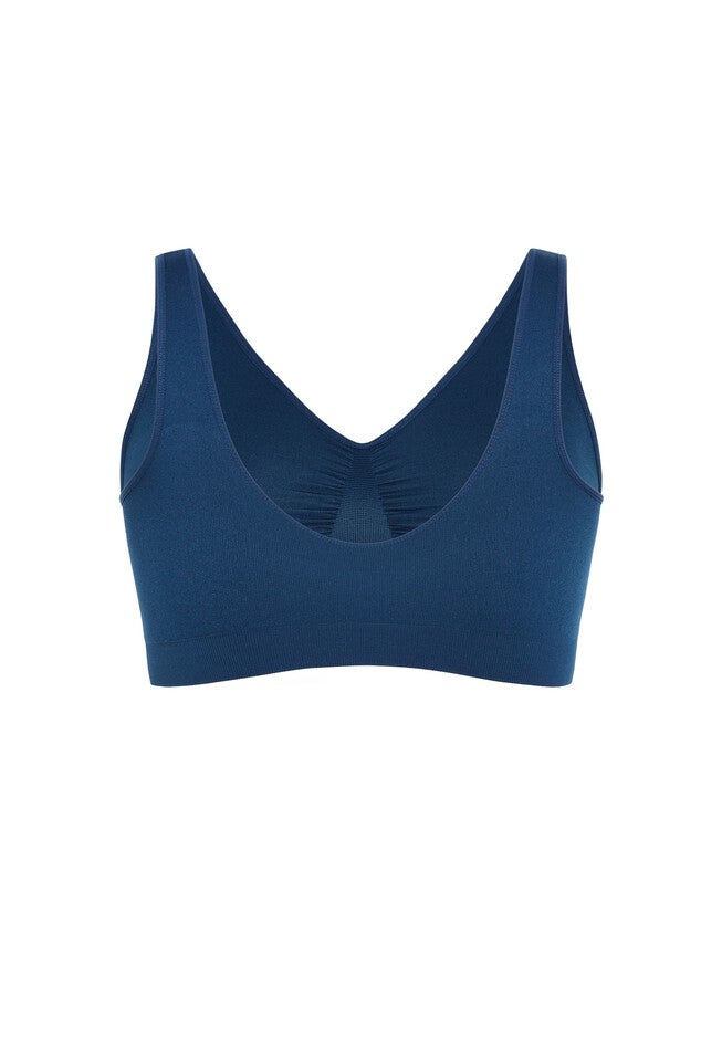 Fashion Seamless Bra, POSEIDON, alternate image number 2