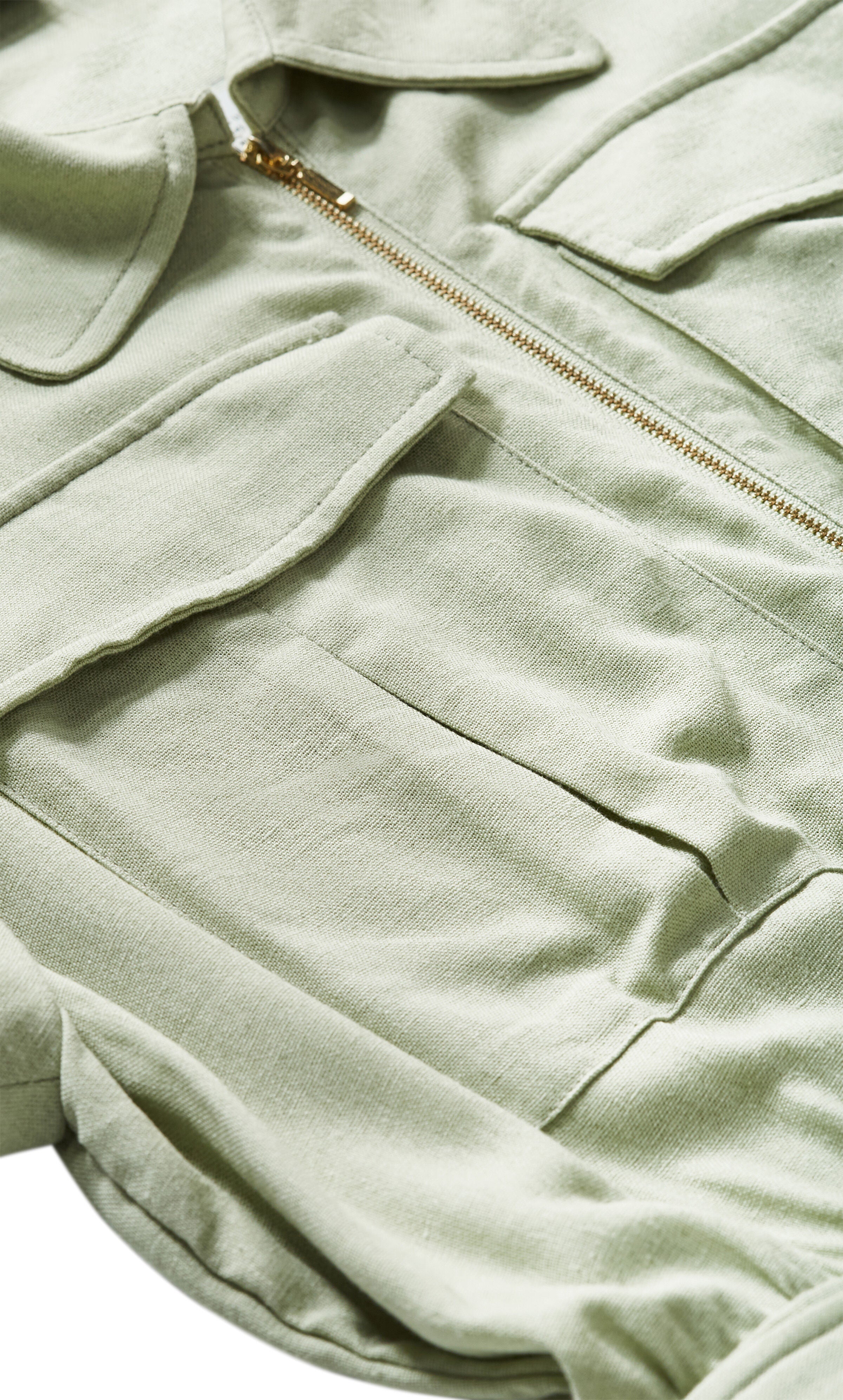 Utility Midi Dress - sage, GREEN, alternate image number 5