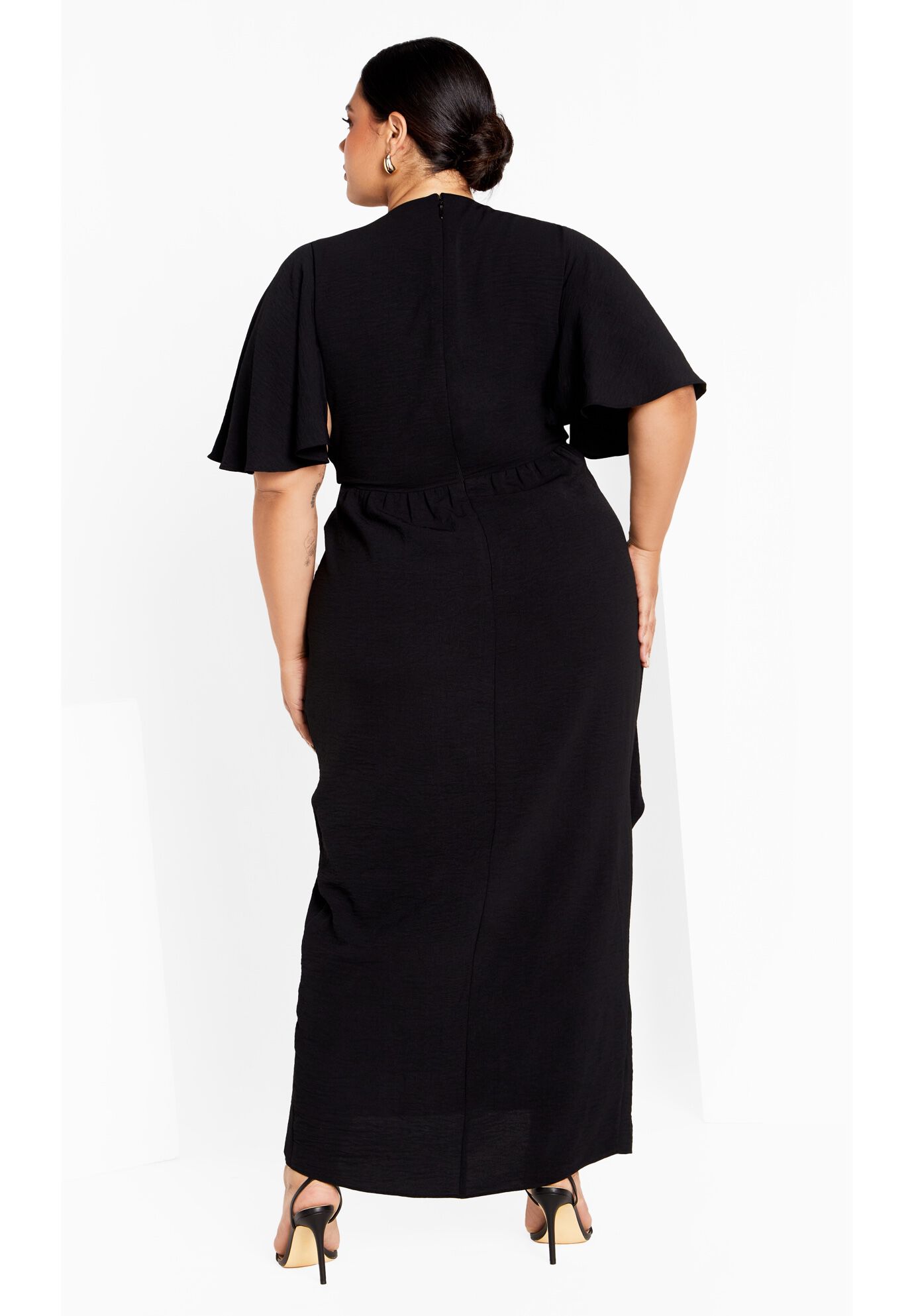 Braelynn Maxi Dress - black, BLACK, on-hover image number 1