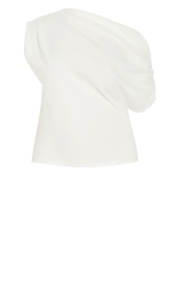 Imani Top - ivory, WHITE, alternate image number 3