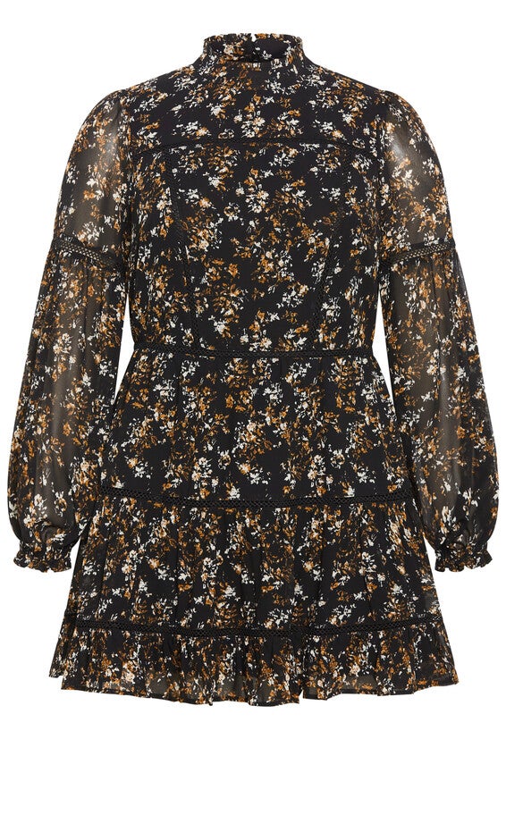 Elsie Dress - black, BLACK, alternate image number 3