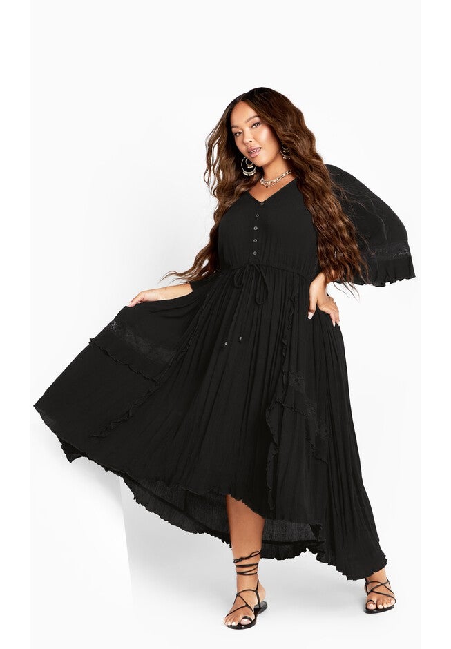 Cadence Dress, BLACK, on-hover image number 1