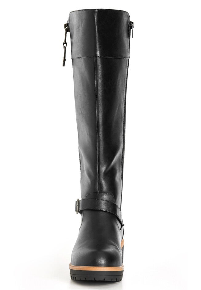 Myla Tall Boot, BLACK, alternate image number 5