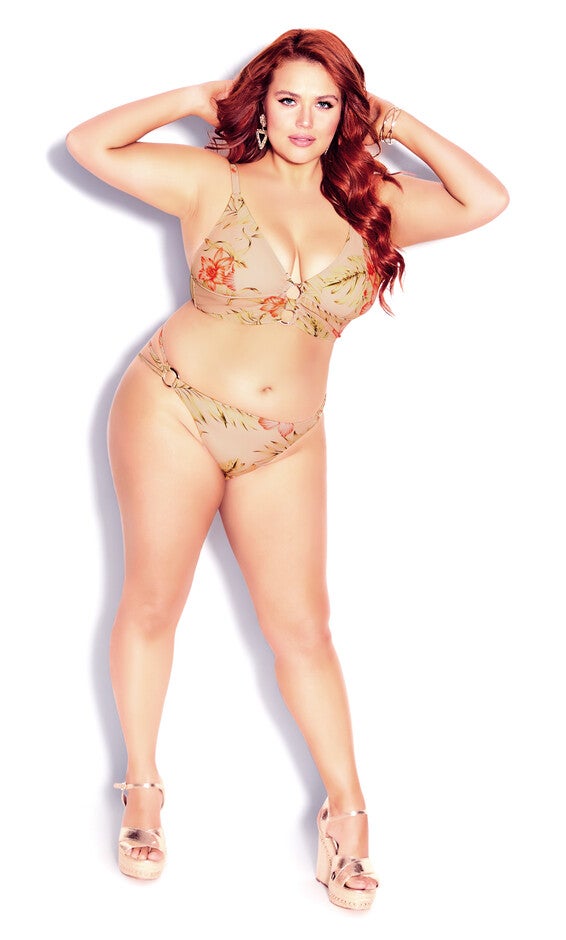 Amara Bikini Pant - coral, PINK, hi-res image number 0