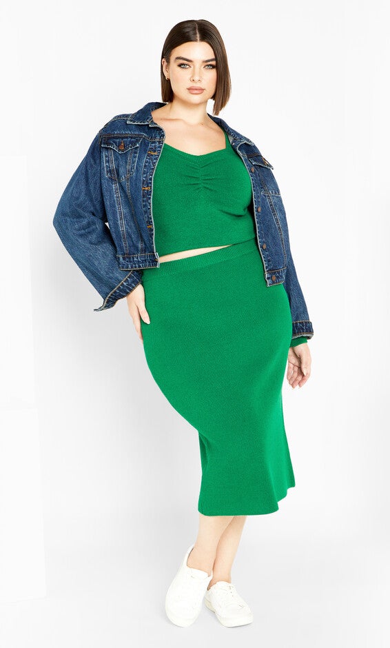 Maddie Jumper - greenstone, GREEN, alternate image number 4