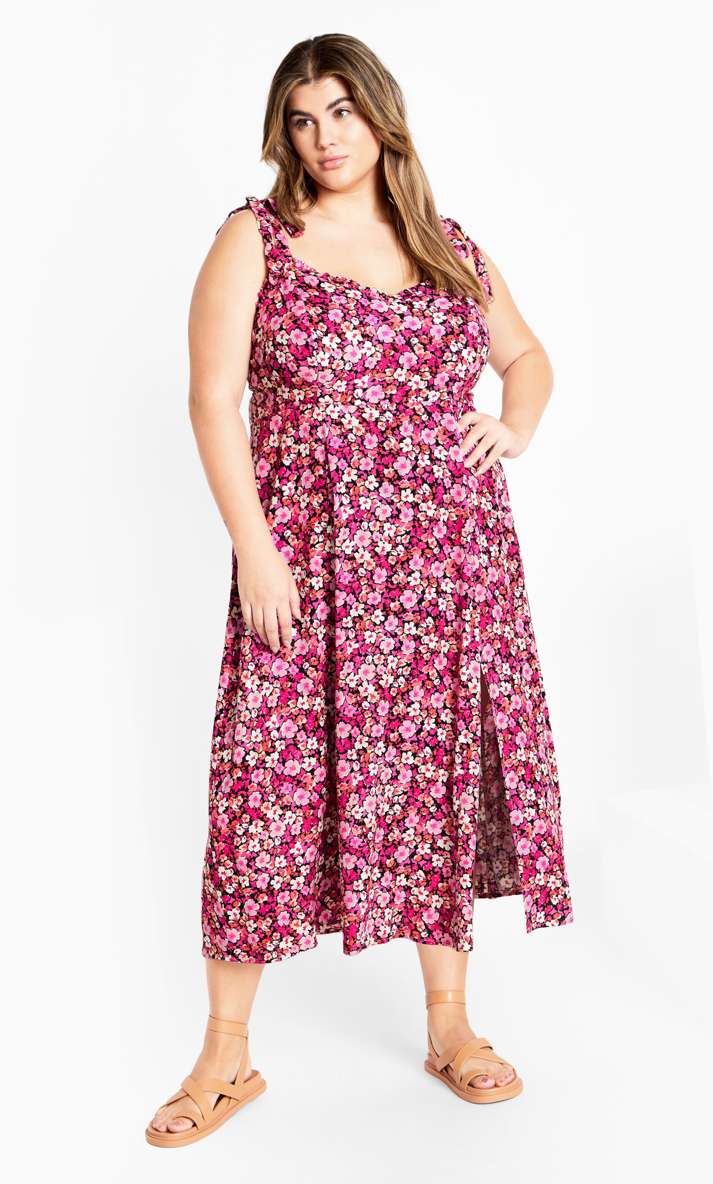 Tamara Dress - pink, PINK, hi-res image number 0