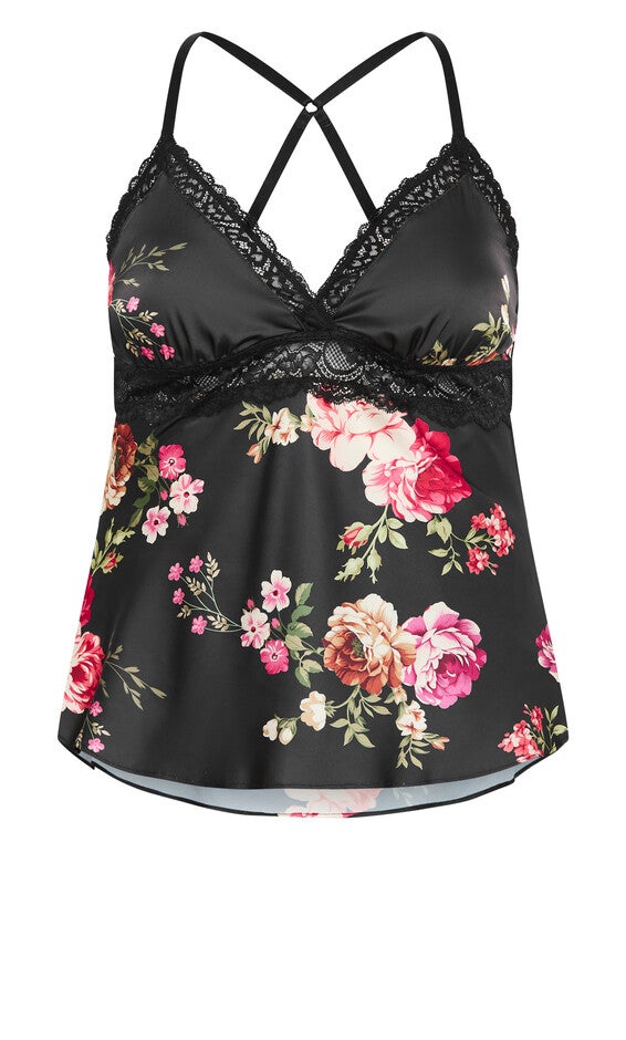 Arcadia Cami Set - black, BLACK, alternate image number 4