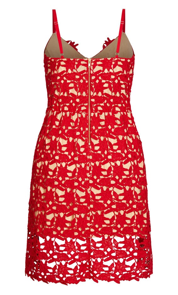 So Fancy Dress - scarlet, RED, alternate image number null