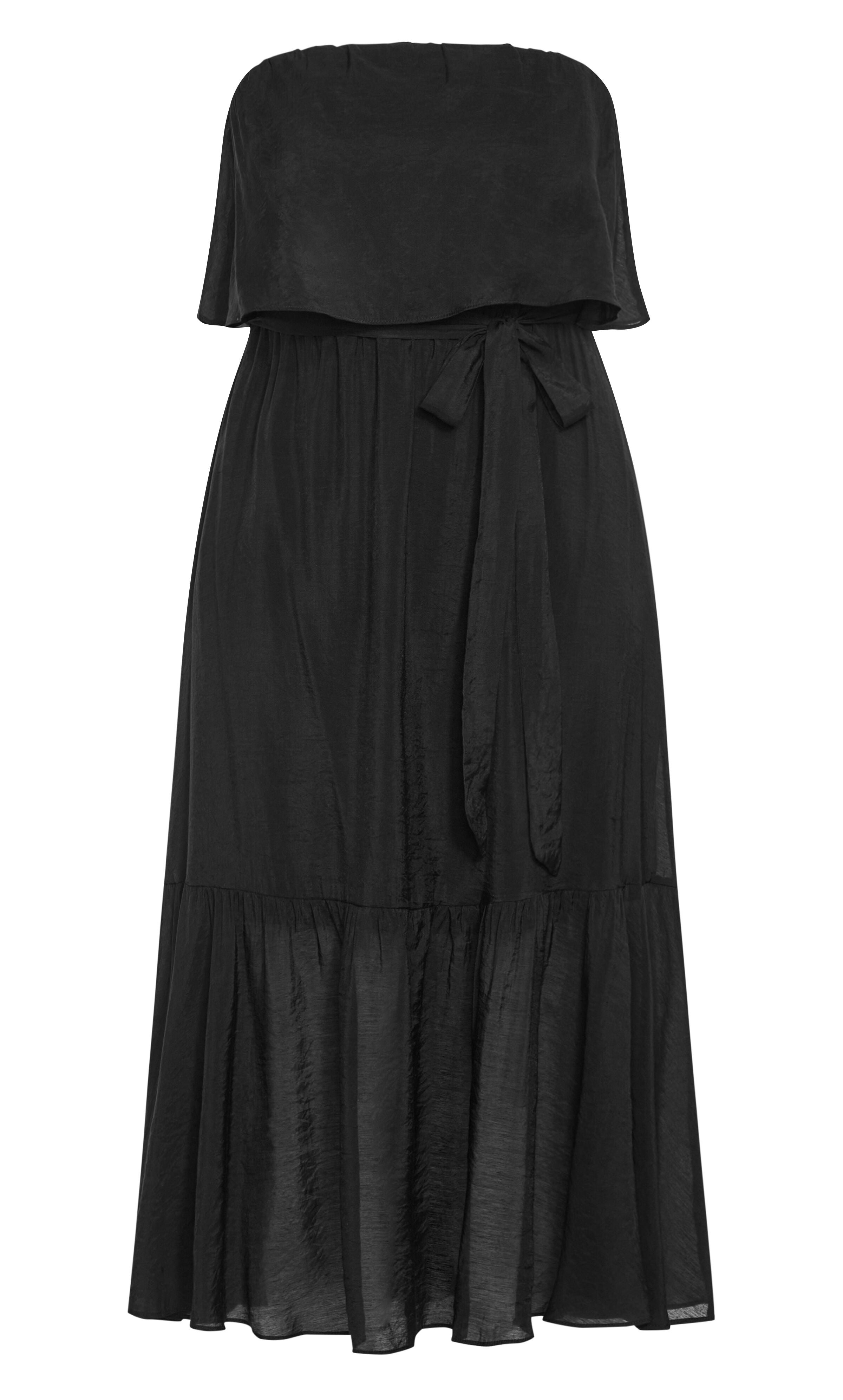 Pia Maxi Dress - black, BLACK, alternate image number 3