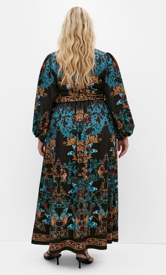 Ivanna Maxi Dress - opulent, BLACK, alternate image number null