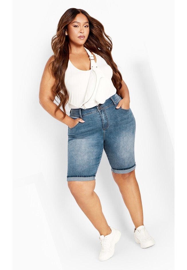 Killer Pins Short - light denim, BLUE, on-hover image number null