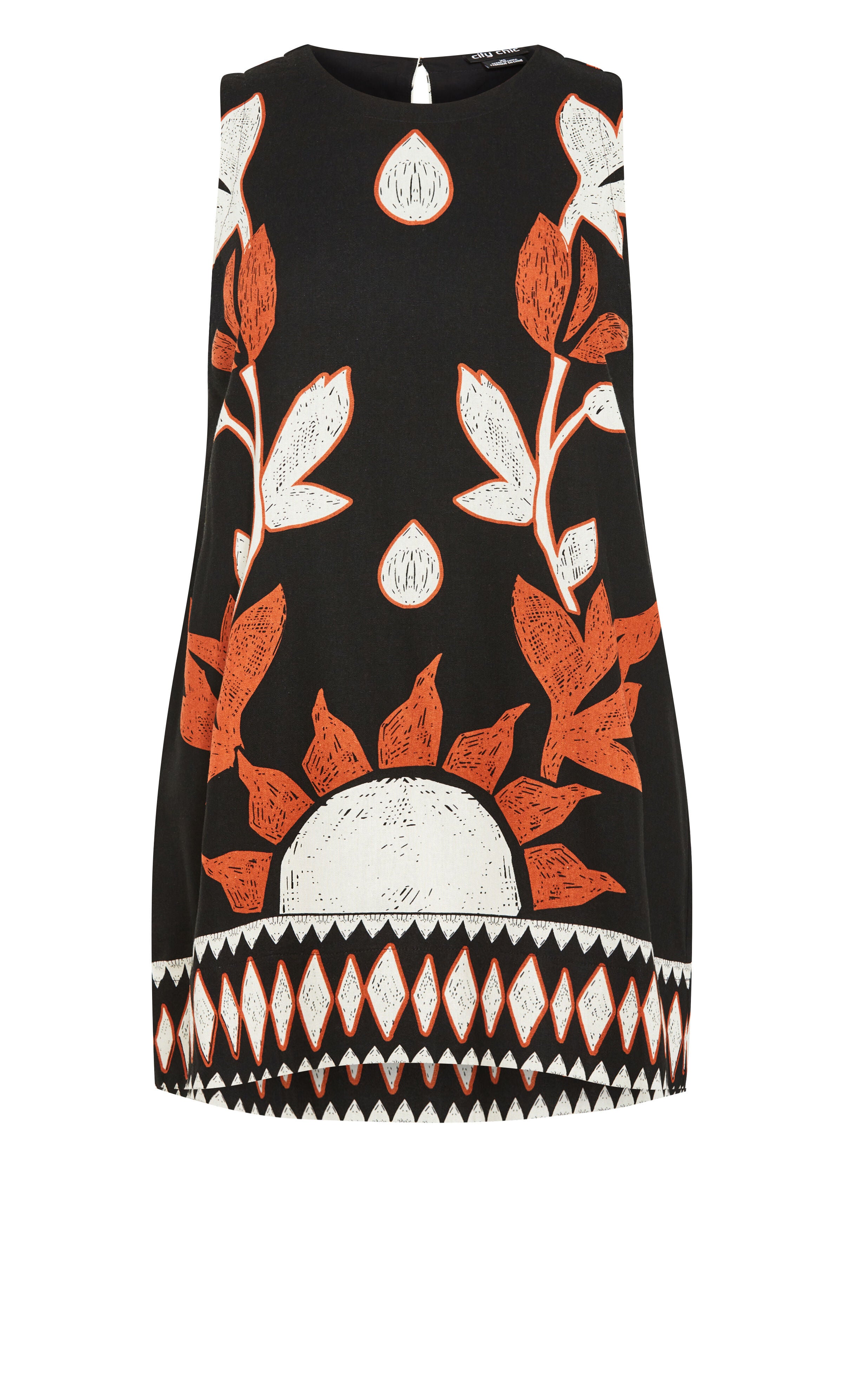 Nala Print Dress - black, NALA, alternate image number 3