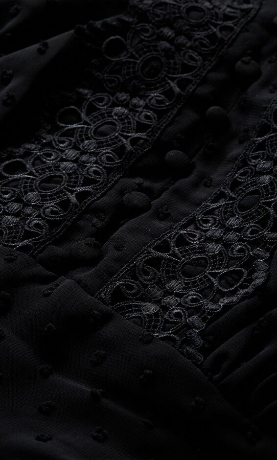 Lea Dress - black, BLACK, alternate image number 6