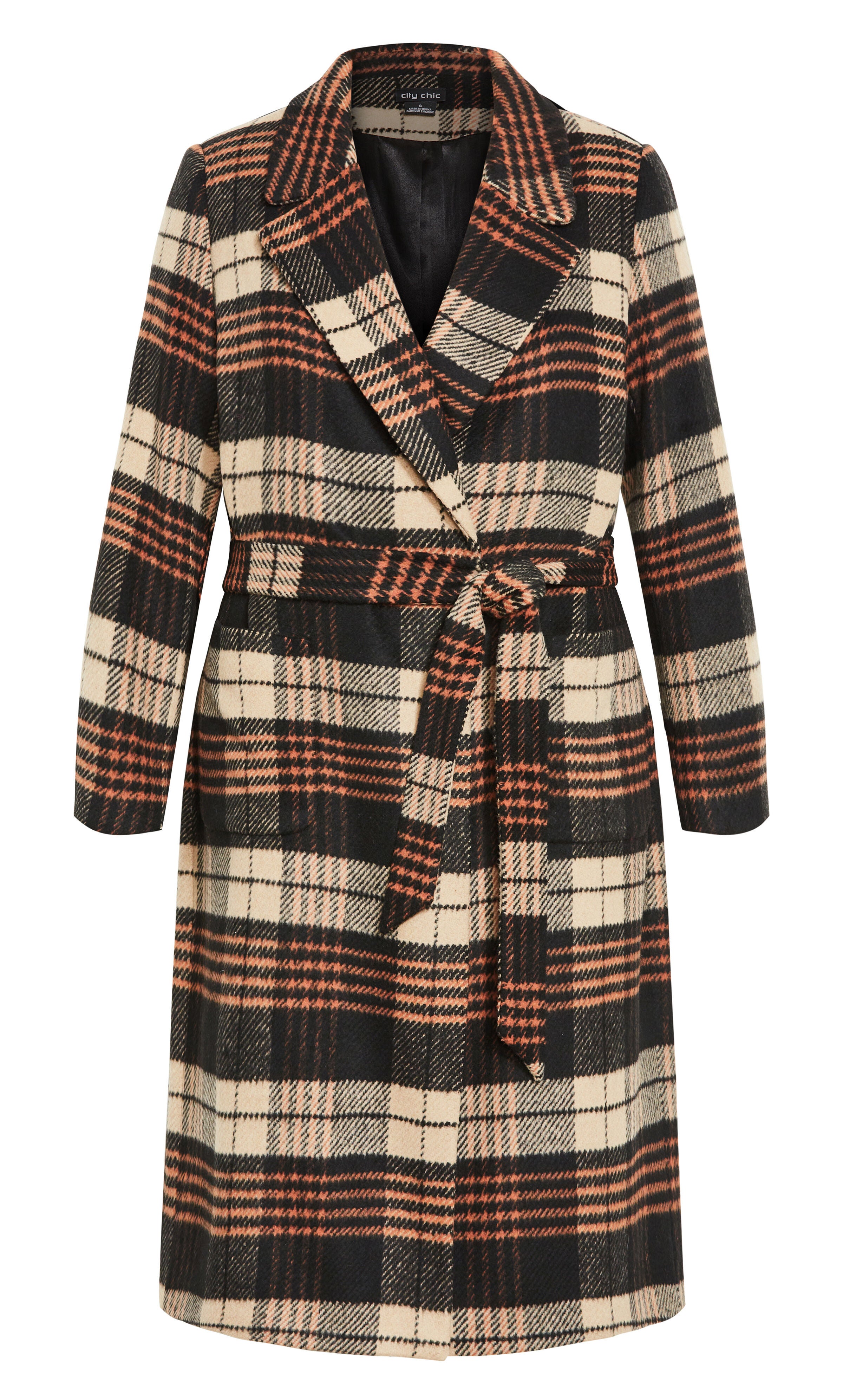 Alani Coat - camel, BLACK, alternate image number 5