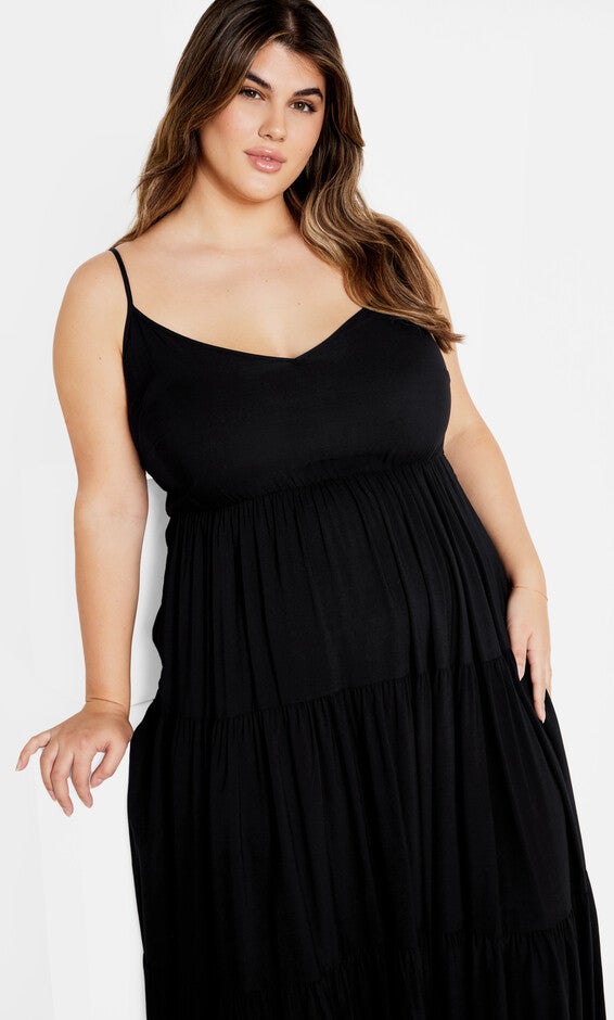 Oasis Maxi Dress - black, BLACK, alternate image number null