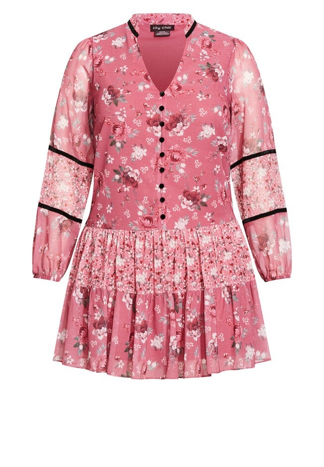 Laura Dress - pink, PINK, alternate image number null