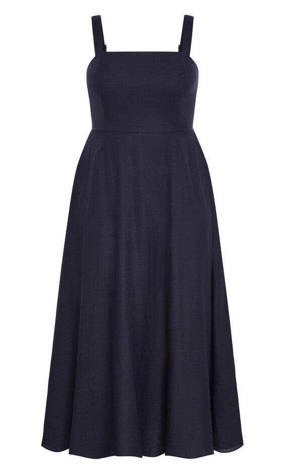 Collins Maxi Dress - navy, BLUE, alternate image number null