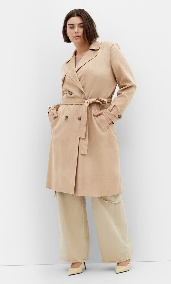 Cornwall Trench Coat - caramel, BROWN, hi-res image number 0