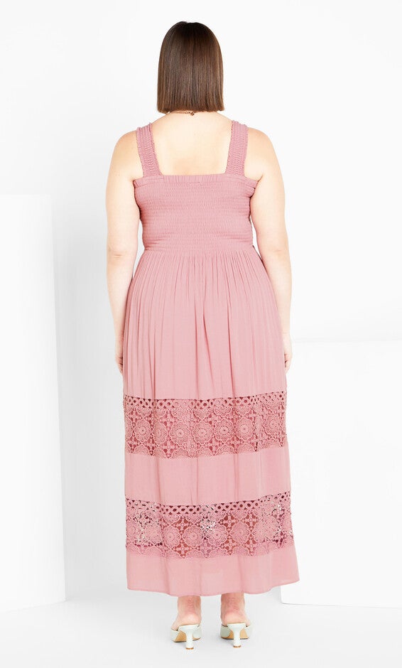By The Beach Maxi Dress - blush, BLUSH, alternate image number 3