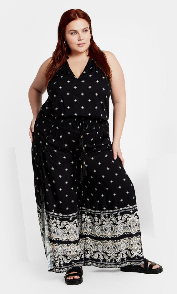 Sky Pant - black, BLK WILD LOVE, hi-res image number null