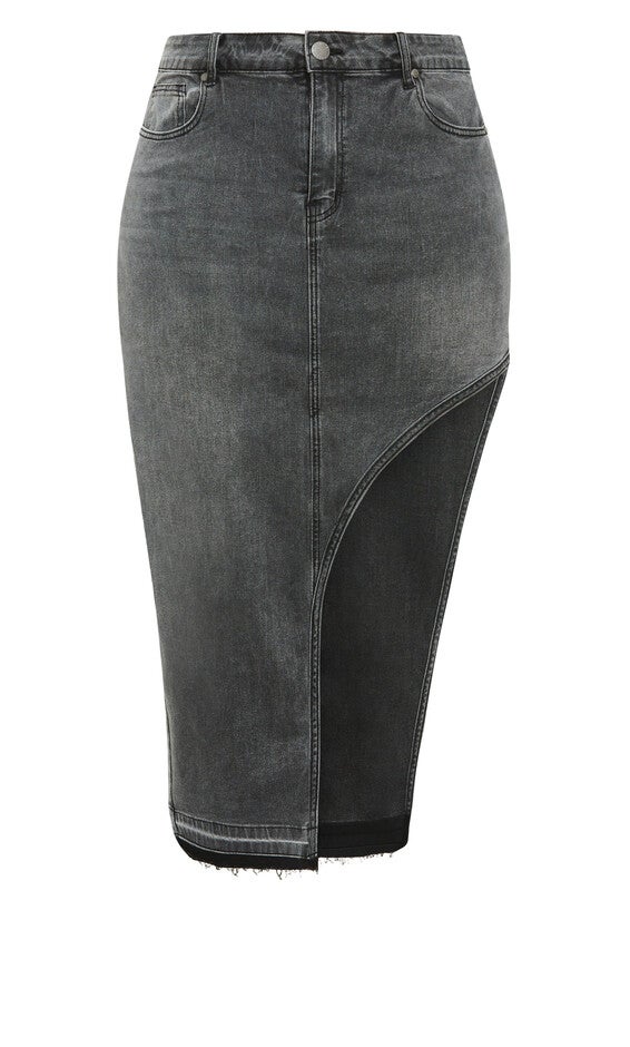 Remi Skirt - black wash, BLACK, alternate image number null