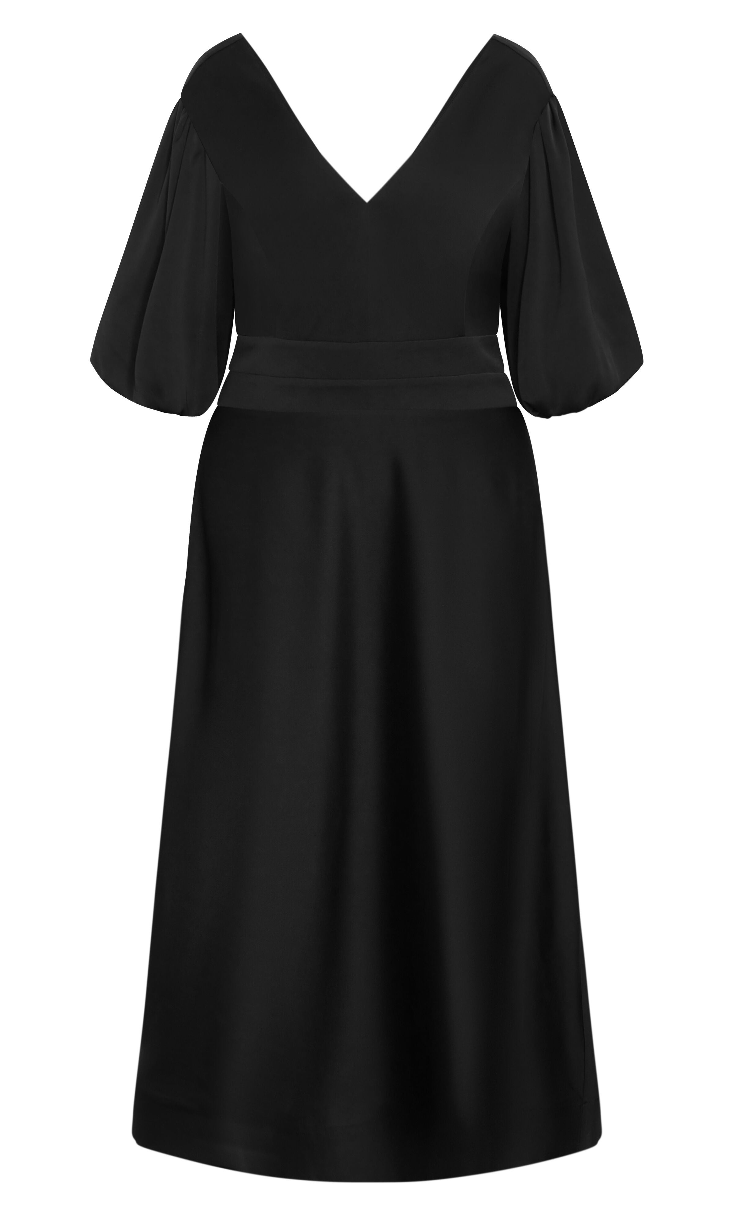 Lula Dress - black, BLACK, alternate image number 3