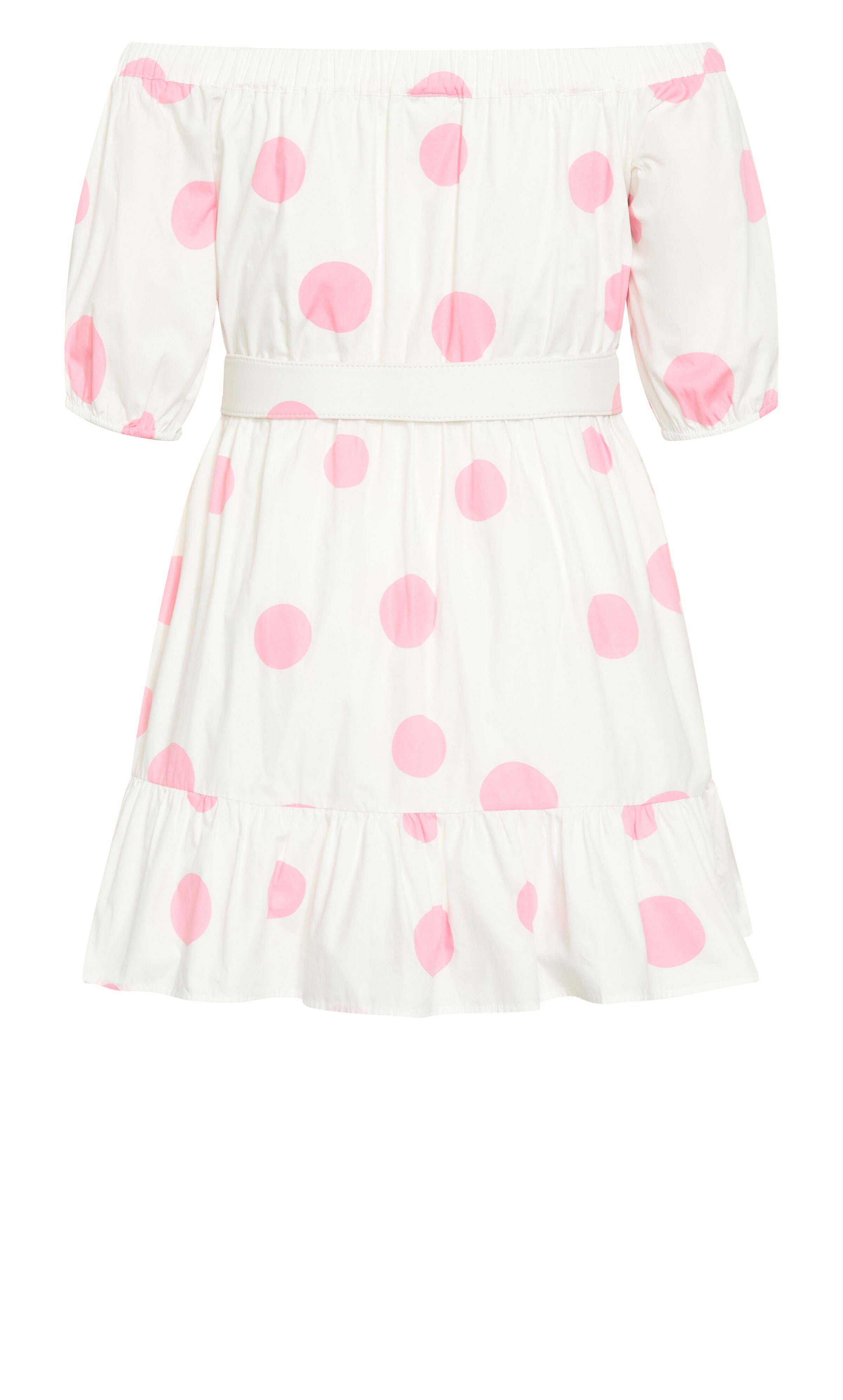 June Spot Dress - ivory, WHITE, alternate image number 5