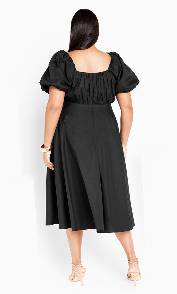 Rosabella Dress - black, BLACK, alternate image number null