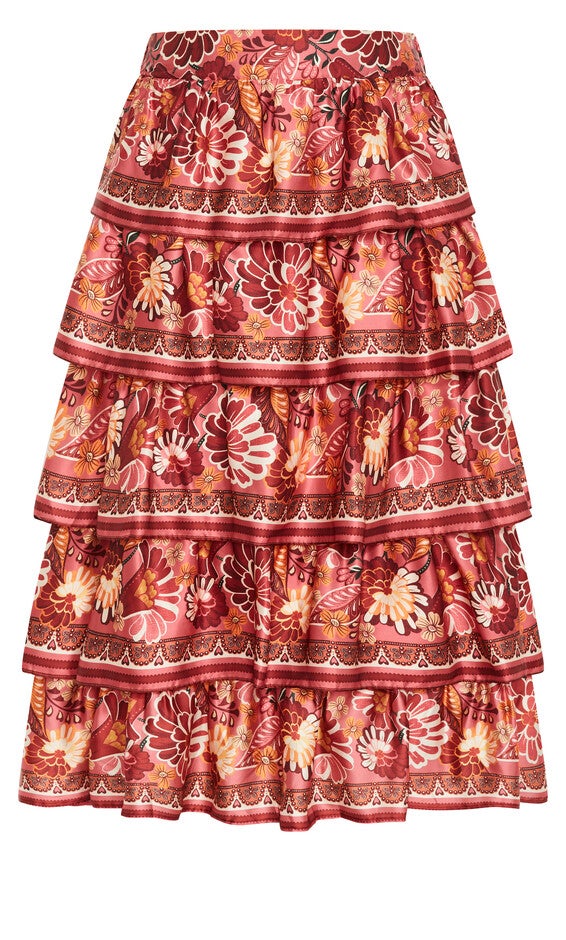 Drama Queen Skirt - rose, RED, alternate image number 3