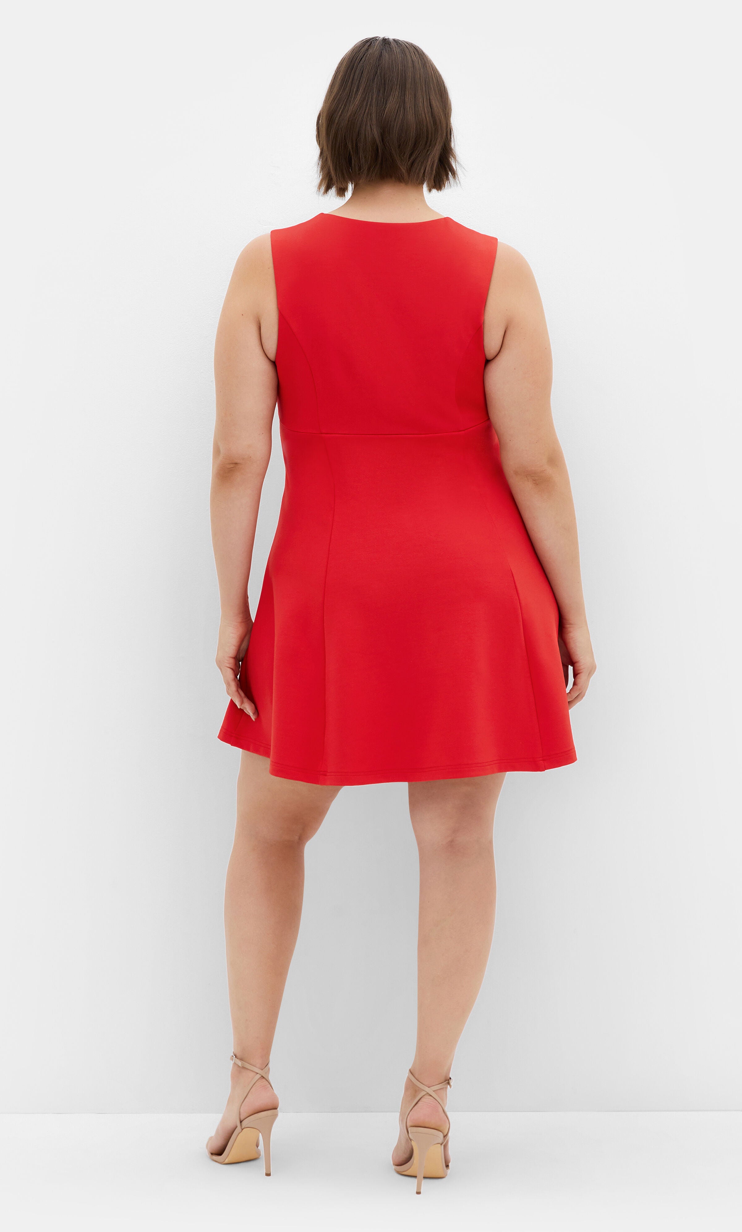 Bree Dress - red, RED, alternate image number 2