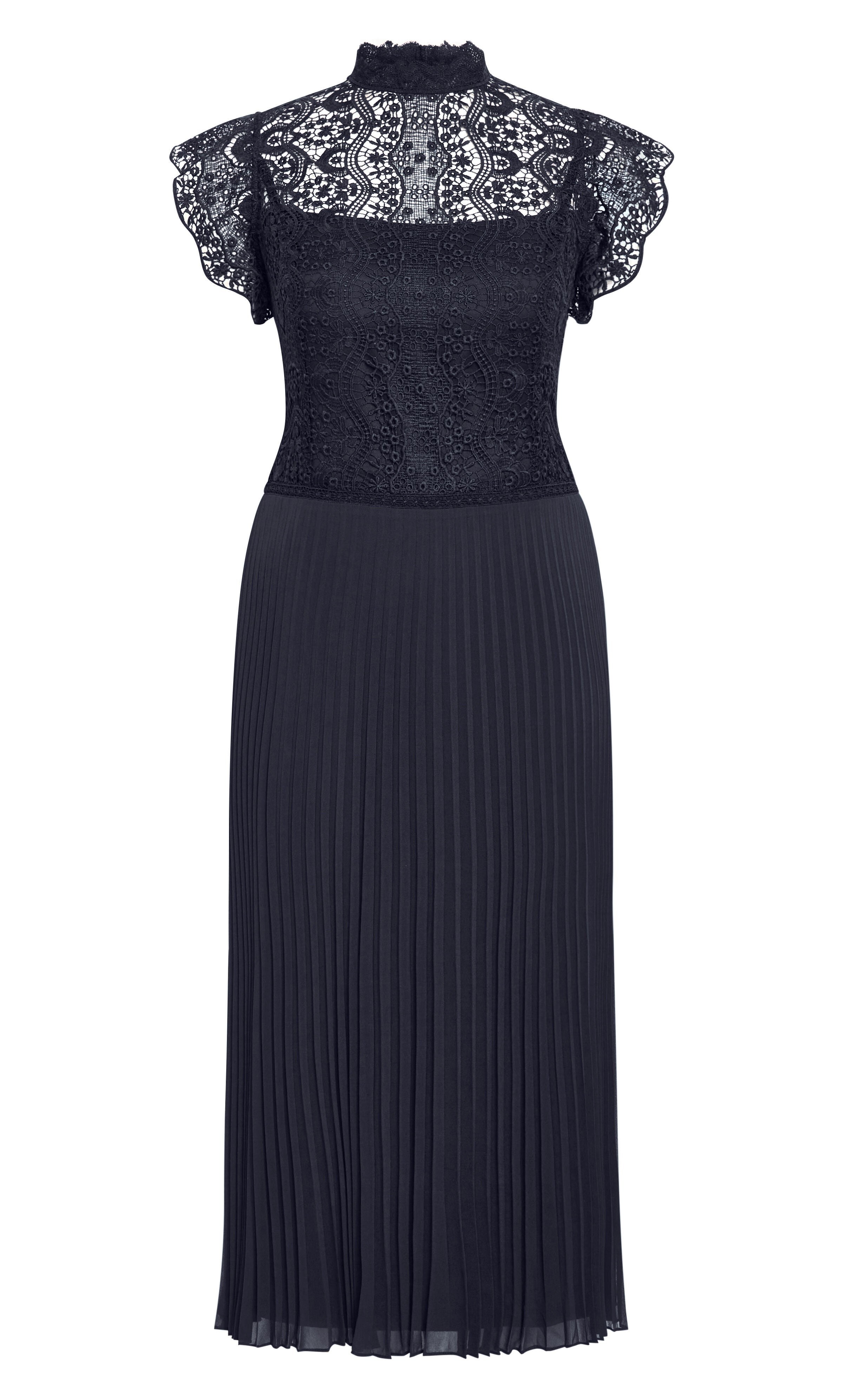 Livia Dress - navy, BLUE, alternate image number 5