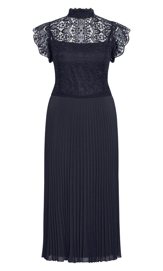 Livia Dress - navy, BLUE, alternate image number 5