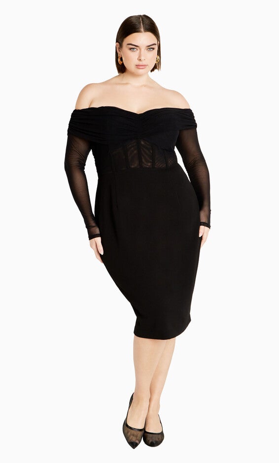 Lana Dress - black, BLACK, hi-res image number null