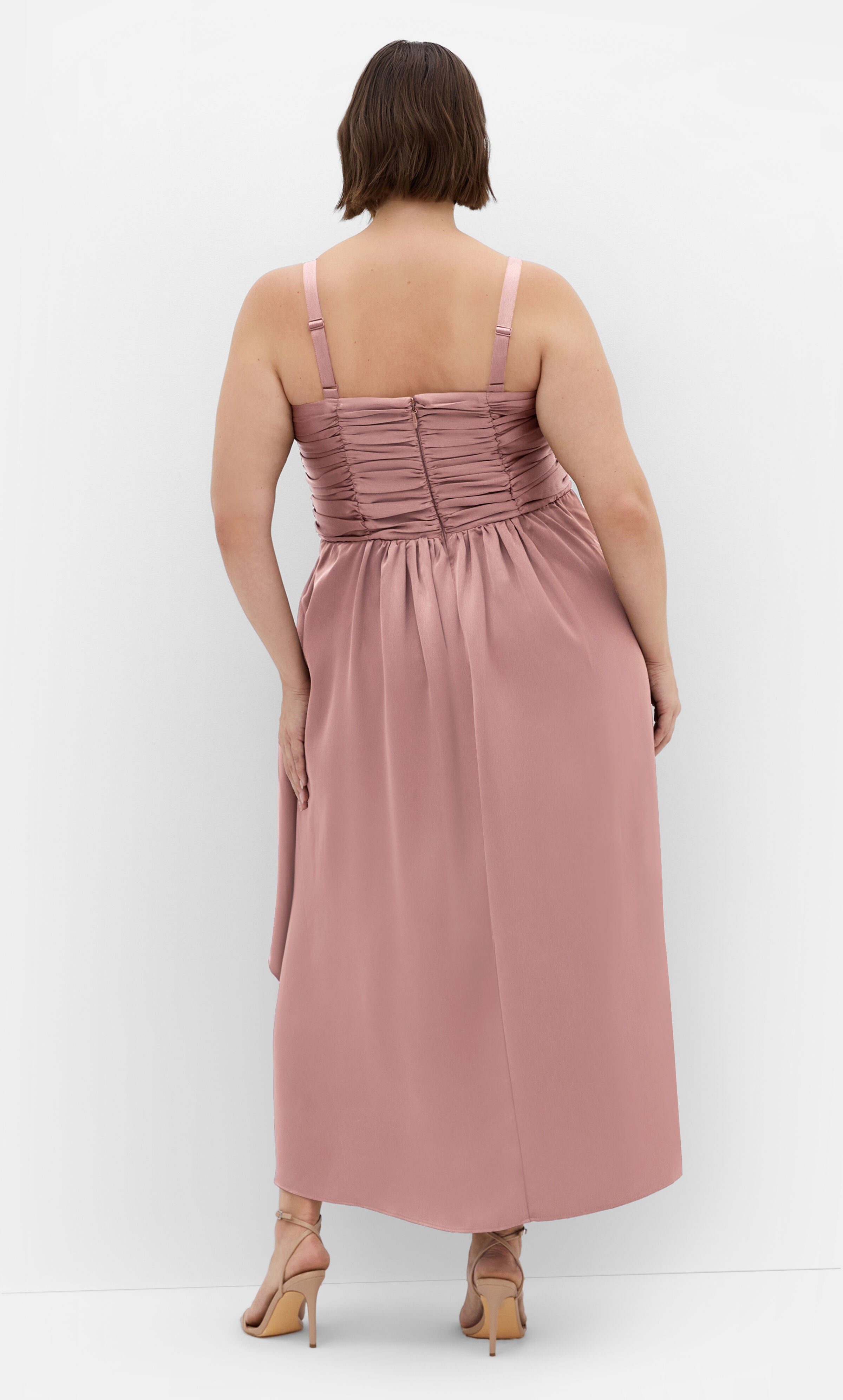 Ania Dress - antique rose, PINK, alternate image number 2