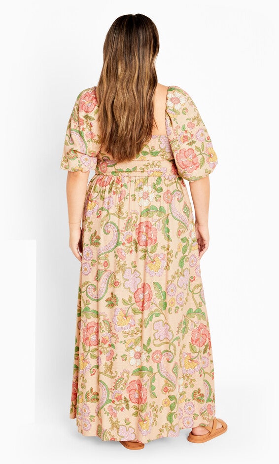 Ellea Maxi Dress - bellini, BEIGE, alternate image number null