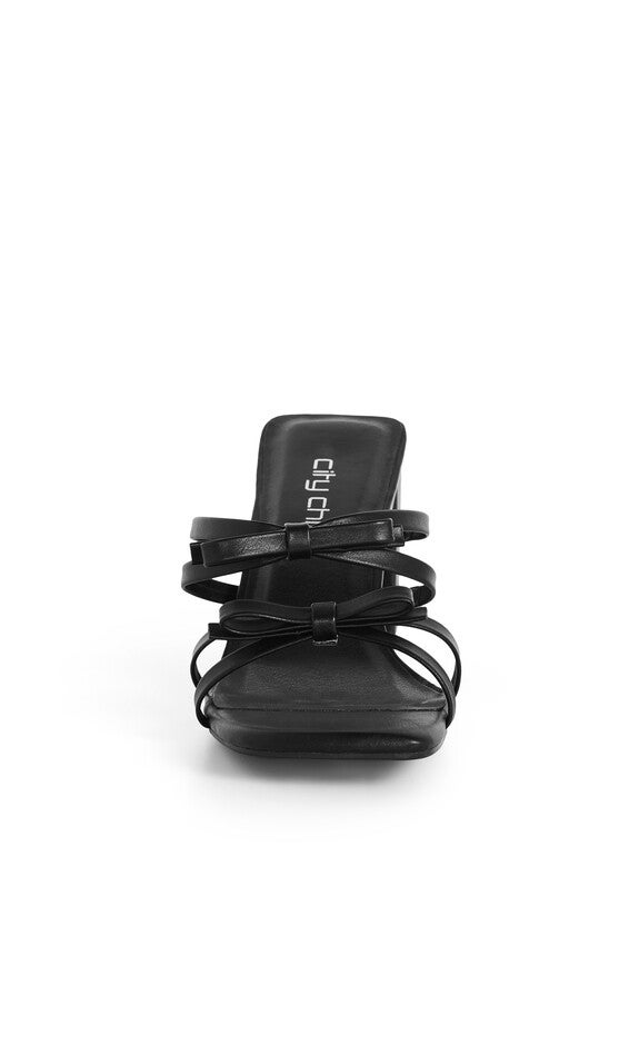 WIDE FIT Ava Mule - black, BLACK, alternate image number null