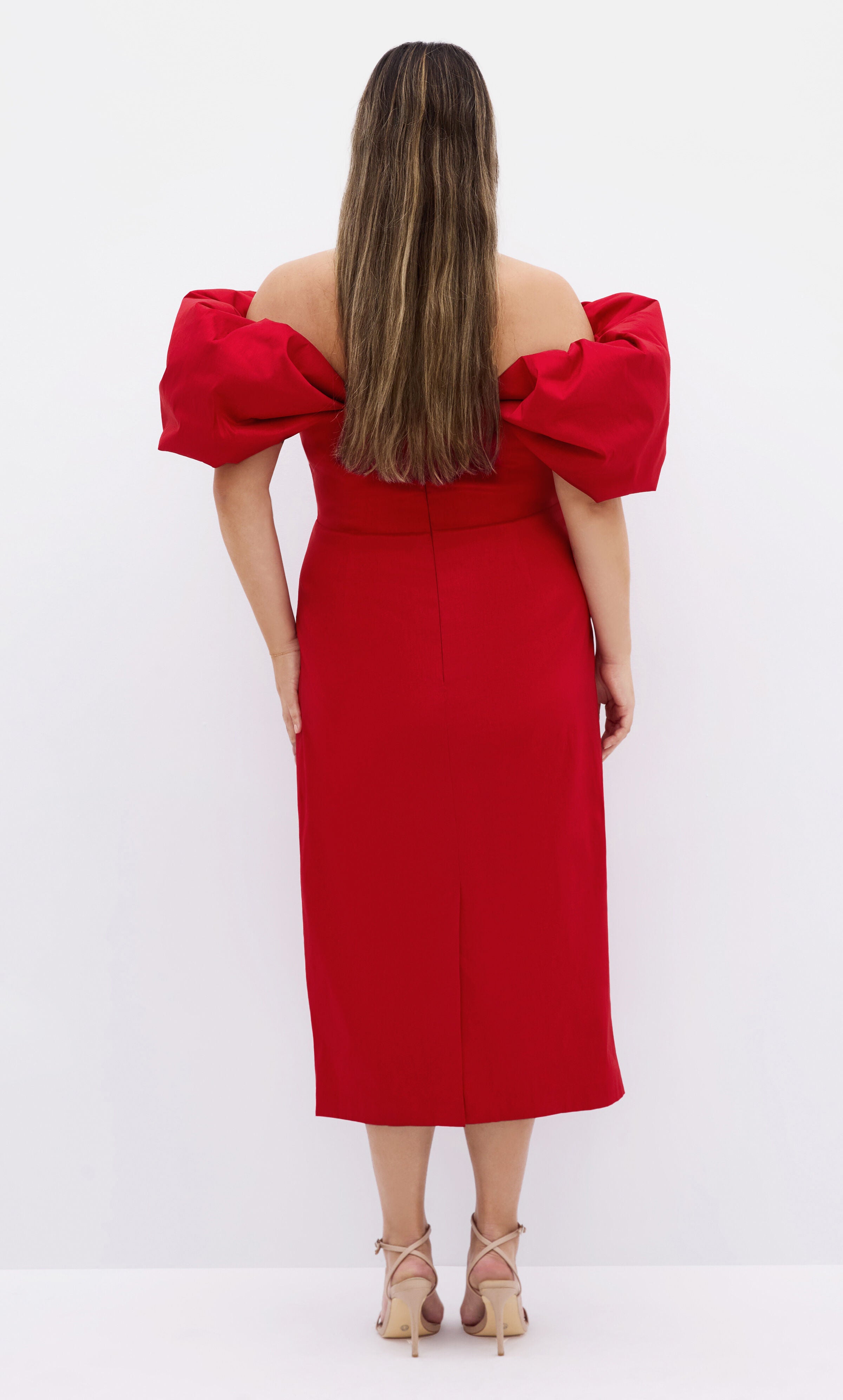 Elyse Dress - red, RED, alternate image number 2