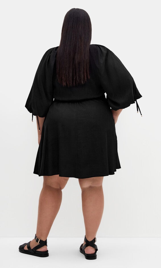 Scarlette Dress - black, BLACK, alternate image number null