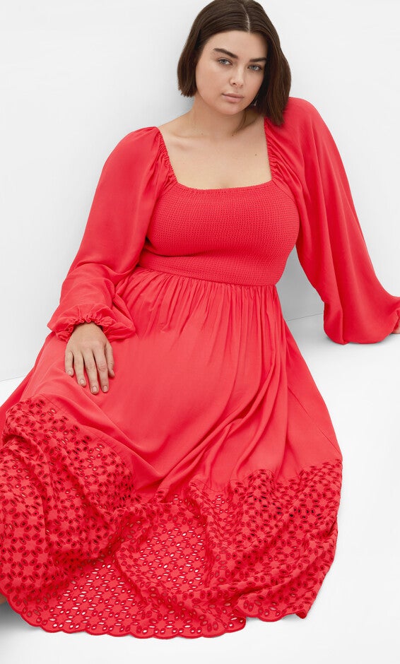 Kaya Dress - crimson, PINK, alternate image number null