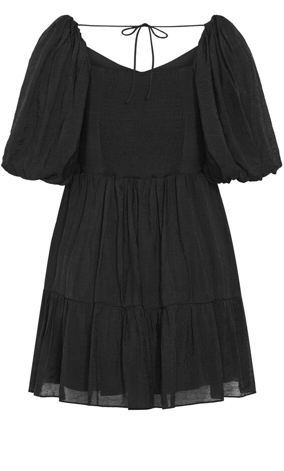Marcy Dress - black, BLACK, alternate image number 4
