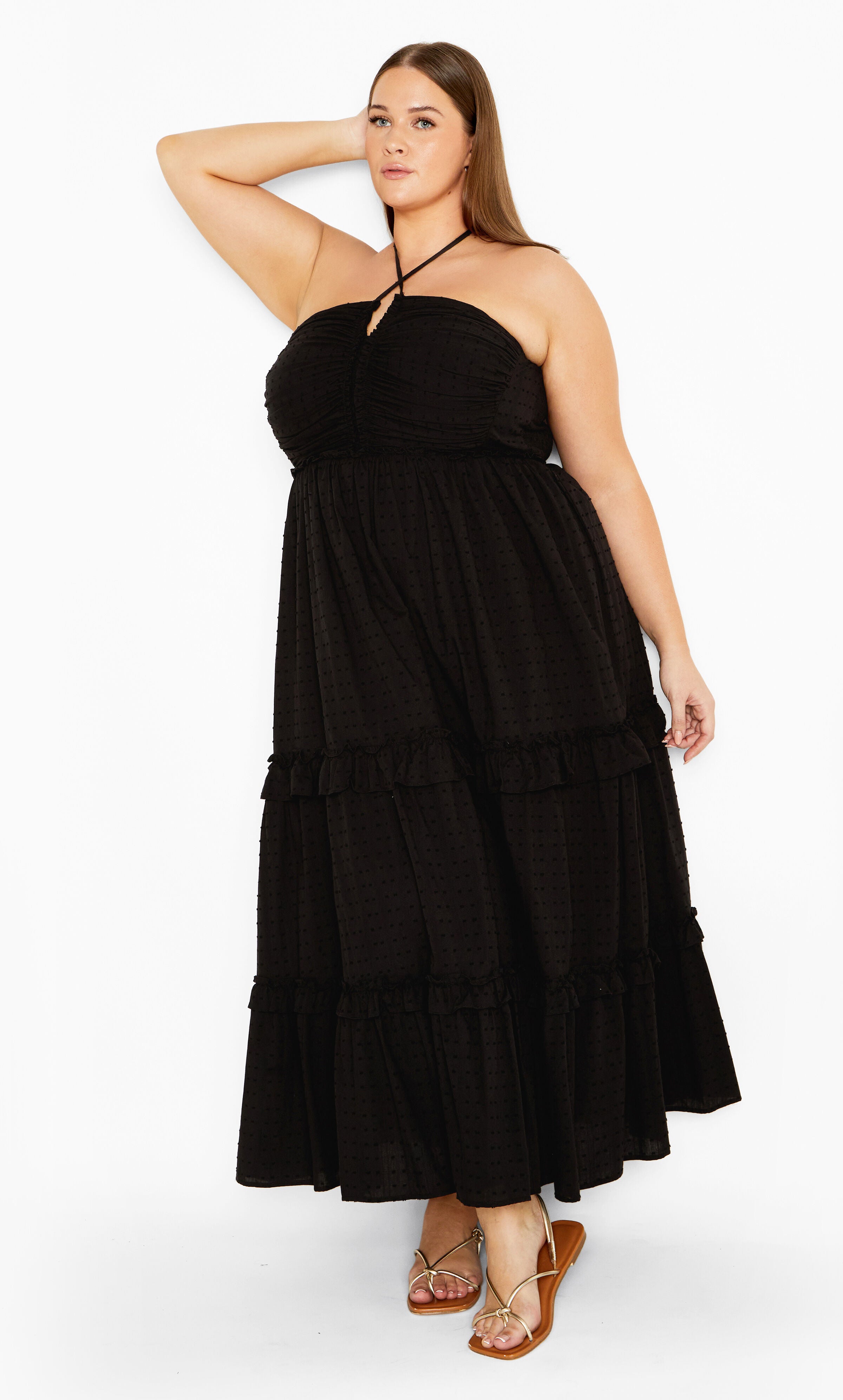 Ivy Dress - black, BLACK, alternate image number 2