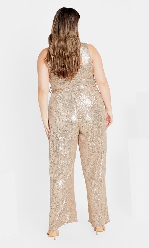 Dazzling Jumpsuit - bronze, BRONZE, alternate image number 2